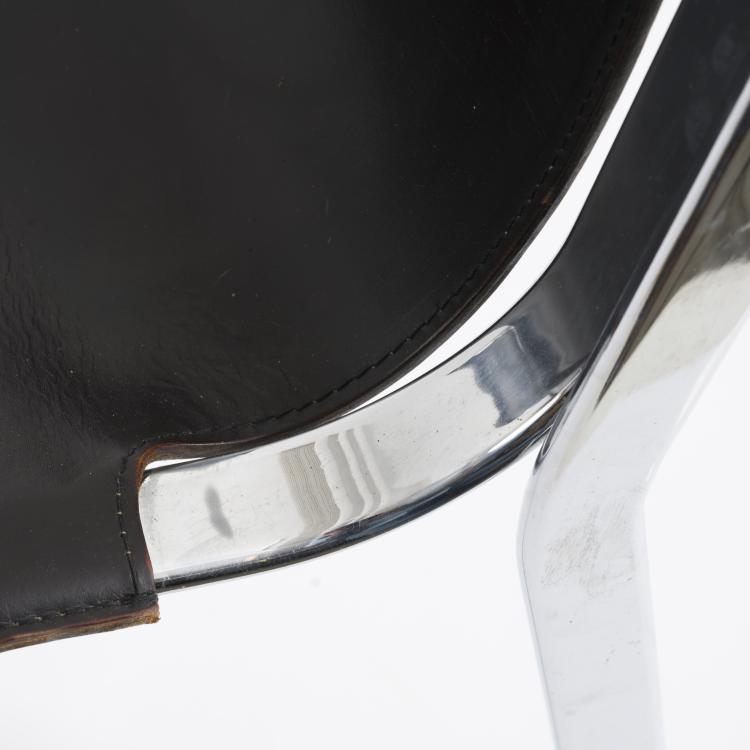 Bild 4 zu Objekt, 4 chairs, c. 1970, Willy Rizzo (attributed), Cidue srl., Atripalda, 157B 488