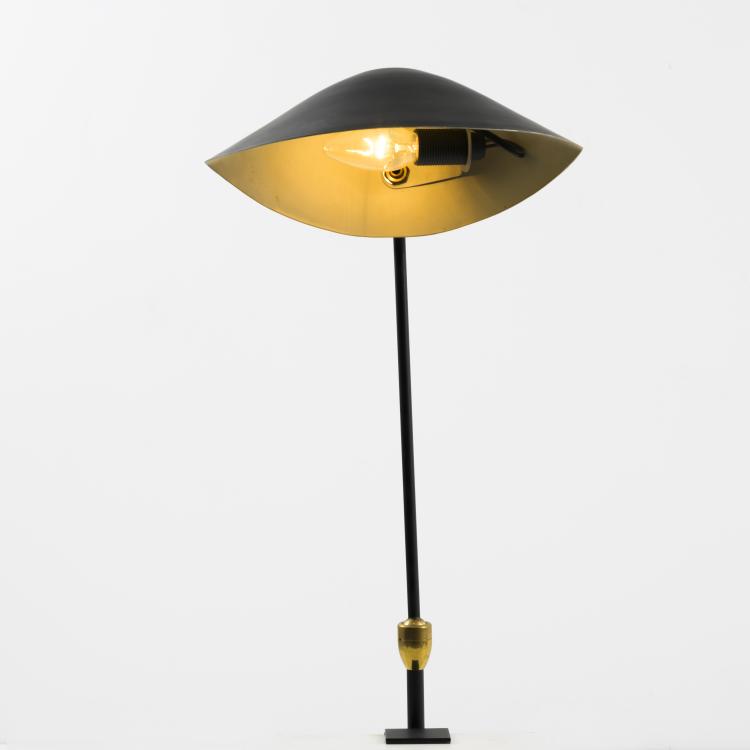 Bild 5 zu Objekt, Tisch-Klemmleuchte 'Agraf&eacute;e deux rotules', 1958, Serge Mouille (after), Frankreich (zugeschrieben), 158B 423