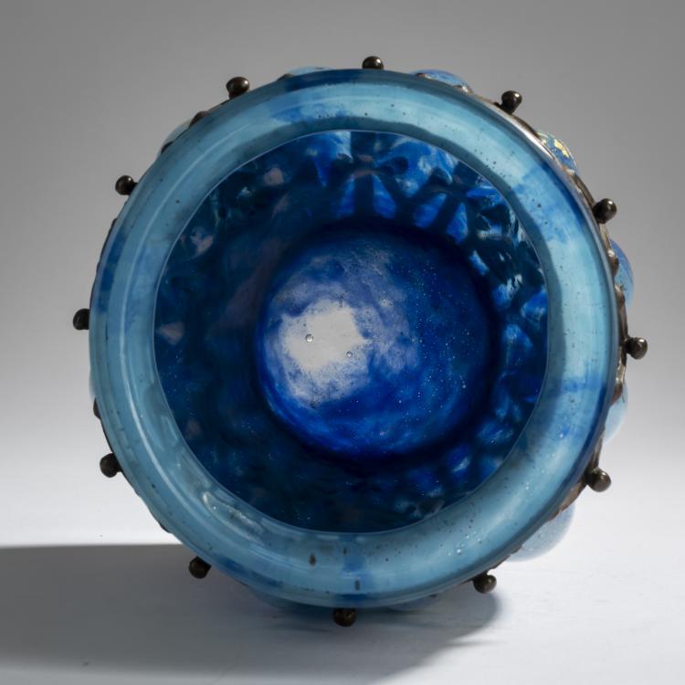 Bild 3 zu Objekt, Montierte 'Verre de Jades'-Vase, um 1925, Antonin Daum, Daum Fr&egrave;res, Nancy, 156B 170