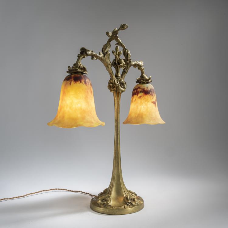 Bild 1 zu Objekt, Tischleuchte, um 1910, Antonin Daum, Daum Fr&egrave;res, Nancy, 156B 149