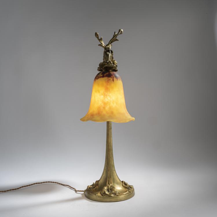 Bild 2 zu Objekt, Tischleuchte, um 1910, Antonin Daum, Daum Fr&egrave;res, Nancy, 156B 149