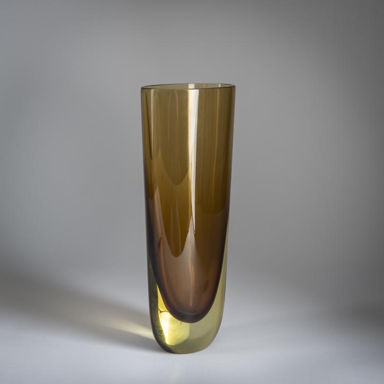 Bild 1 zu Objekt, 'Sommerso' vase, c. 1958, Flavio Poli, Seguso Vetri d'Arte, Murano, 158C 929