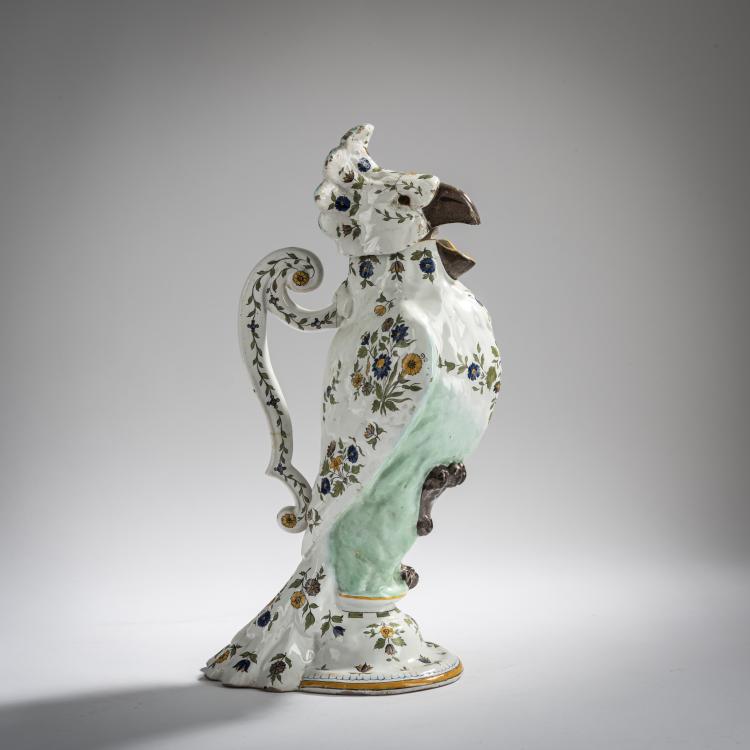 Hauptbild zu Objekt, 'Cacato&egrave;s' lidded jug, c. 1877/78, Emile Gall&eacute;, Gall&eacute;, &Eacute;mile, Nancy, 156C 596