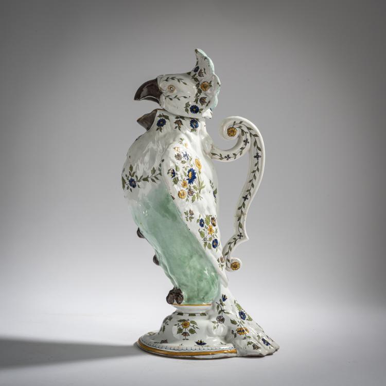Bild 3 zu Objekt, 'Cacato&egrave;s' lidded jug, c. 1877/78, Emile Gall&eacute;, Gall&eacute;, &Eacute;mile, Nancy, 156C 596