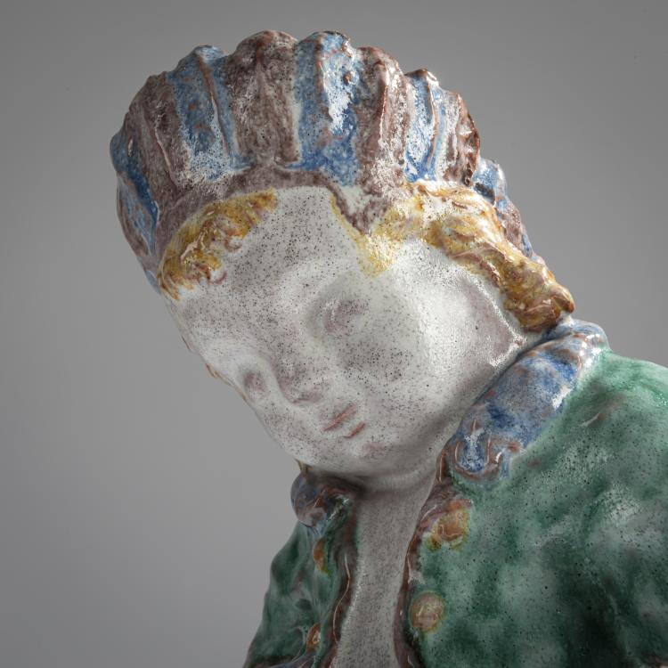Bild 3 zu Objekt, 'Indianerputto', c. 1925-30, Michael Powolny, Sommerhuber, Steyr, 156C 629