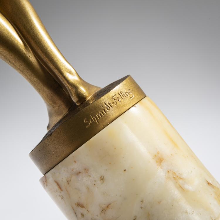 Bild 6 zu Objekt, Nude balancing an ivory ball, c. 1900, Julius Schmidt-Felling, 156C 398