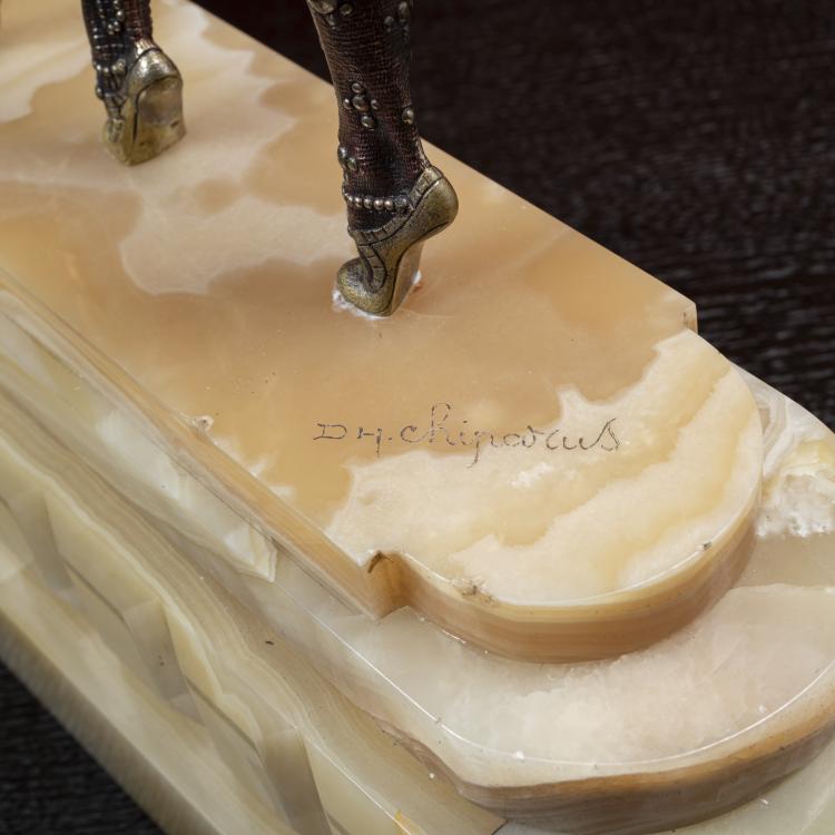 Bild 1 zu Objekt, 'Les Girls', um 1928, Dem&egrave;tre H. Chiparus, Etling, Edmond, Paris, 156C 347