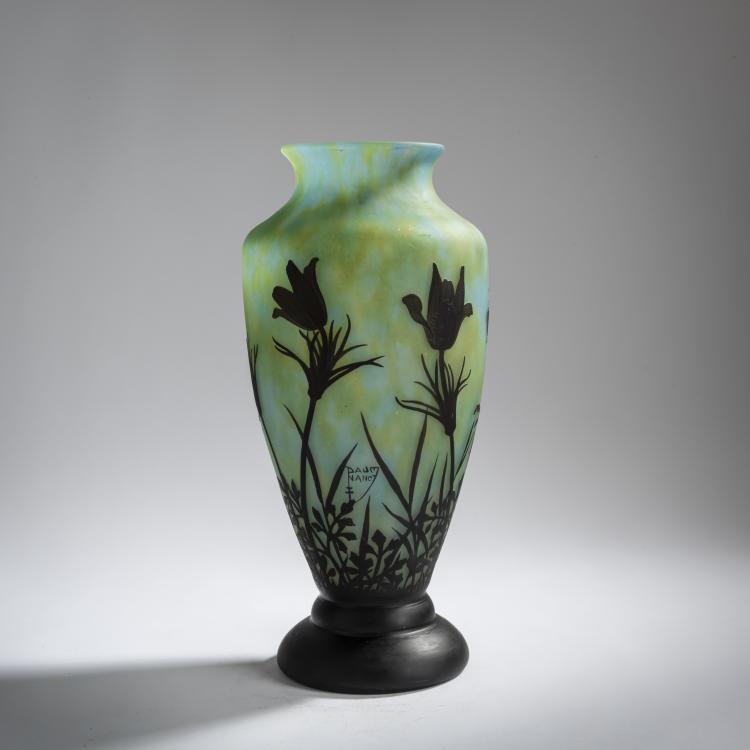 Bild 2 zu Objekt, 'An&eacute;mones pulsatilles' vase, 1913, Antonin Daum, Daum Fr&egrave;res, Nancy, 156B 159