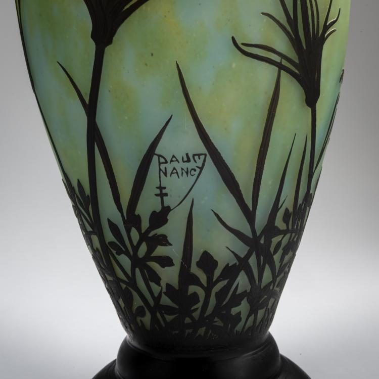 Bild 3 zu Objekt, 'An&eacute;mones pulsatilles' vase, 1913, Antonin Daum, Daum Fr&egrave;res, Nancy, 156B 159