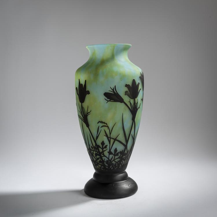 Bild 4 zu Objekt, 'An&eacute;mones pulsatilles' vase, 1913, Antonin Daum, Daum Fr&egrave;res, Nancy, 156B 159