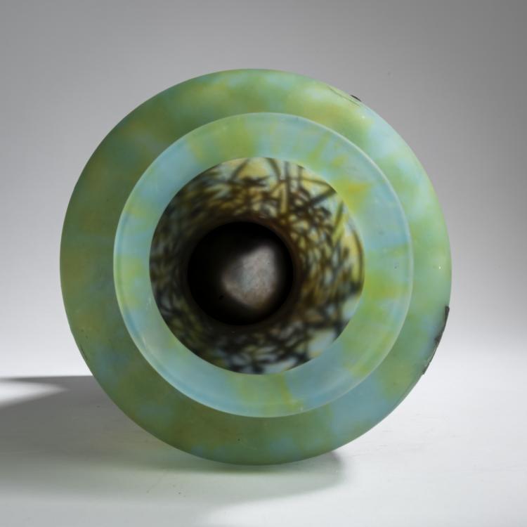 Bild 5 zu Objekt, 'An&eacute;mones pulsatilles' vase, 1913, Antonin Daum, Daum Fr&egrave;res, Nancy, 156B 159