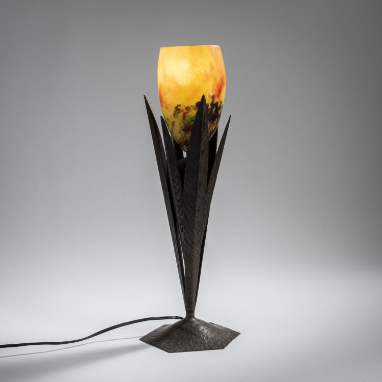 Hauptbild zu Objekt, Tischleuchte, um 1925, Antonin Daum, Daum Fr&egrave;res, Nancy, 156B 172