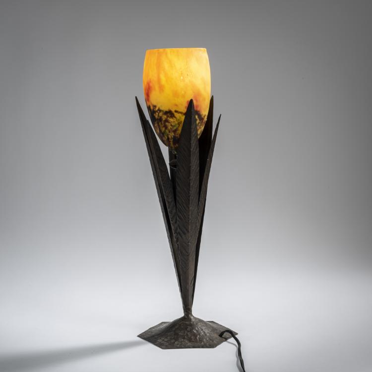 Bild 1 zu Objekt, Tischleuchte, um 1925, Antonin Daum, Daum Fr&egrave;res, Nancy, 156B 172