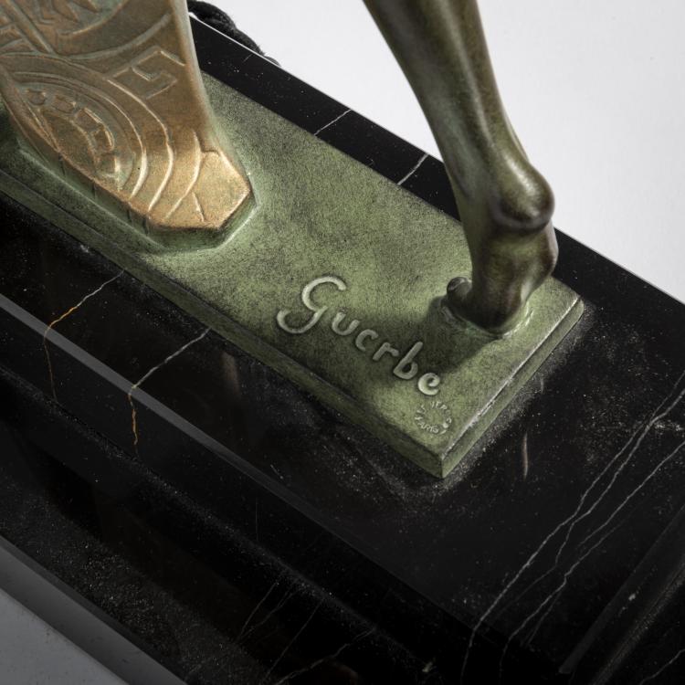 Bild 3 zu Objekt, 'Indiana' table light, c. 1930, Raymonde (Y) Gu&eacute;rbe, Le Verrier, Max, Paris, 156C 564