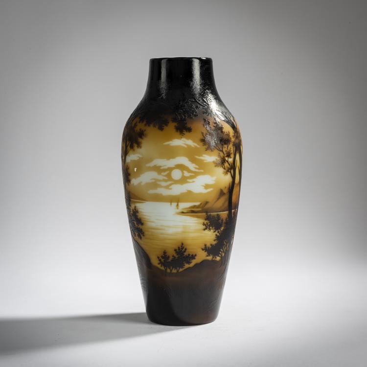 Bild 3 zu Objekt, Vase 'Lune au bord du lac', 1919-25, Nicolas, Paul, Nancy, D'Argental, 156B 261