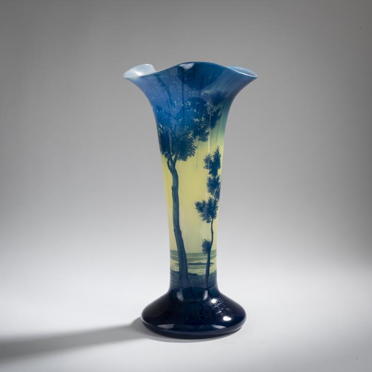 Hauptbild zu Objekt, Vase 'Paysage', 1919-25, Nicolas, Paul, Nancy, D'Argental, 156B 262
