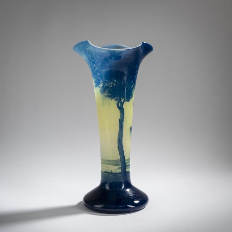 Bild 1 zu Objekt, Vase 'Paysage', 1919-25, Nicolas, Paul, Nancy, D'Argental, 156B 262