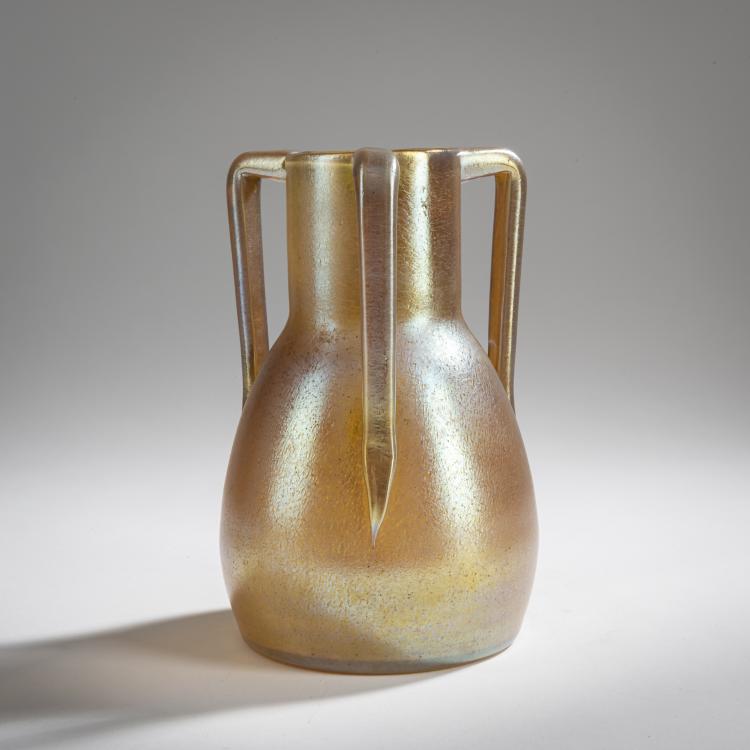 Hauptbild zu Objekt, 'Norma' vase, c. 1903, Marie Kirschner (attributed), L&ouml;tz Wwe., Klosterm&uuml;hle, 156B 315