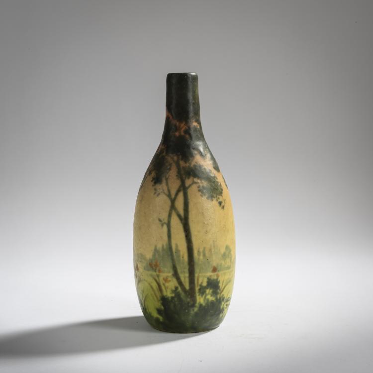 Bild 2 zu Objekt, 'Paysage' vase, c. 1925, Walter, Amalric, Nancy, 156C 637