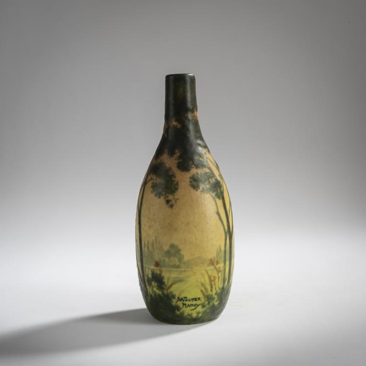 Bild 3 zu Objekt, 'Paysage' vase, c. 1925, Walter, Amalric, Nancy, 156C 637