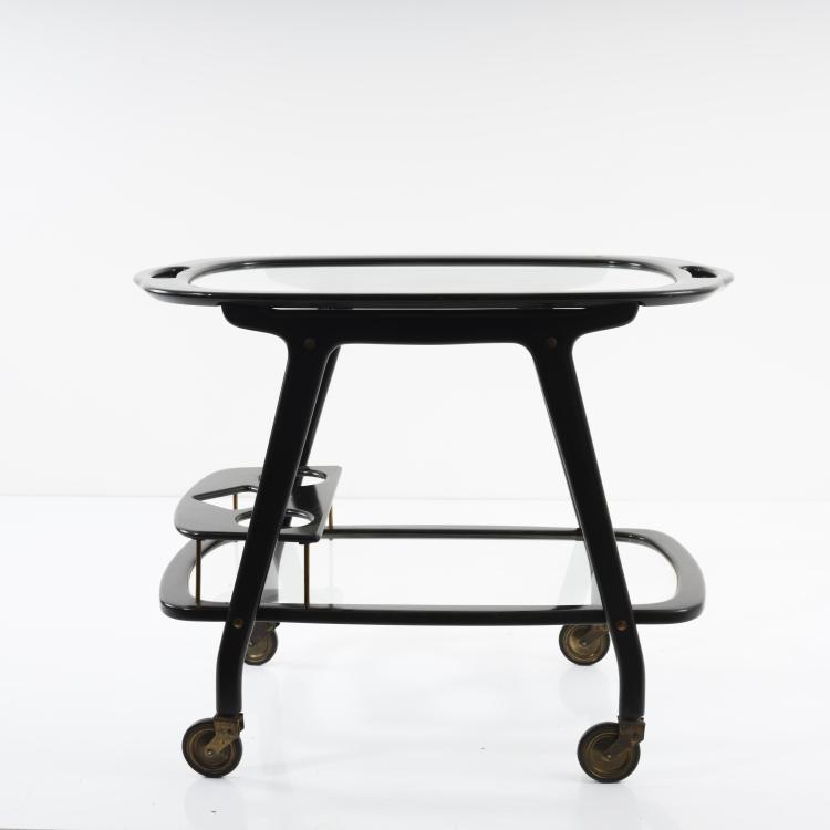 Hauptbild zu Objekt, Serving cart, 1950s, Cesare Lacca (in the style of), 158A 25