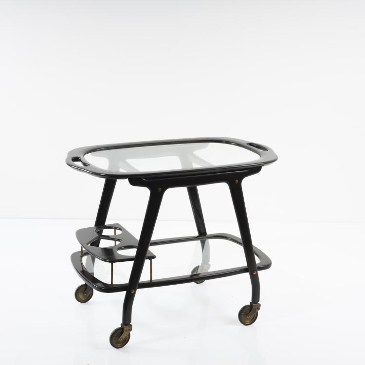 Bild 2 zu Objekt, Serving cart, 1950s, Cesare Lacca (in the style of), 158A 25
