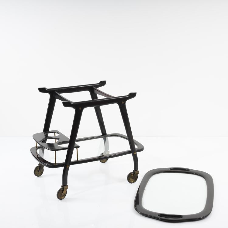 Bild 4 zu Objekt, Serving cart, 1950s, Cesare Lacca (in the style of), 158A 25