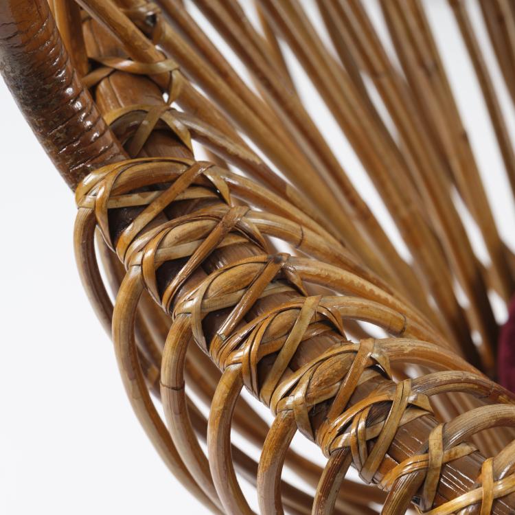 Bild 1 zu Objekt, 'Margherita' wicker chair, 1951, Franco Albini, Bonacina, Vittorio & C., Como, 158A 26
