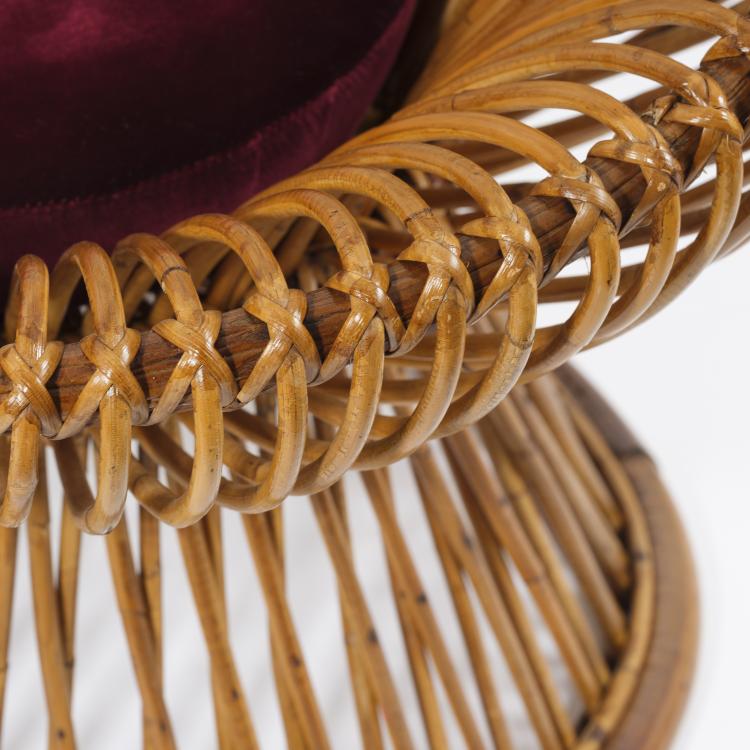 Bild 2 zu Objekt, 'Margherita' wicker chair, 1951, Franco Albini, Bonacina, Vittorio & C., Como, 158A 26