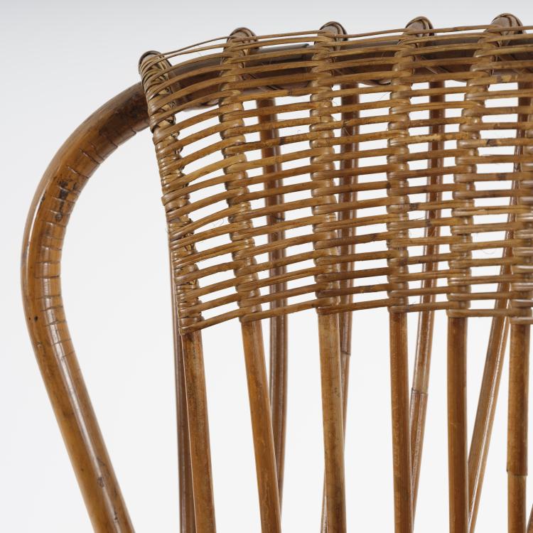 Bild 4 zu Objekt, 'Margherita' wicker chair, 1951, Franco Albini, Bonacina, Vittorio & C., Como, 158A 26