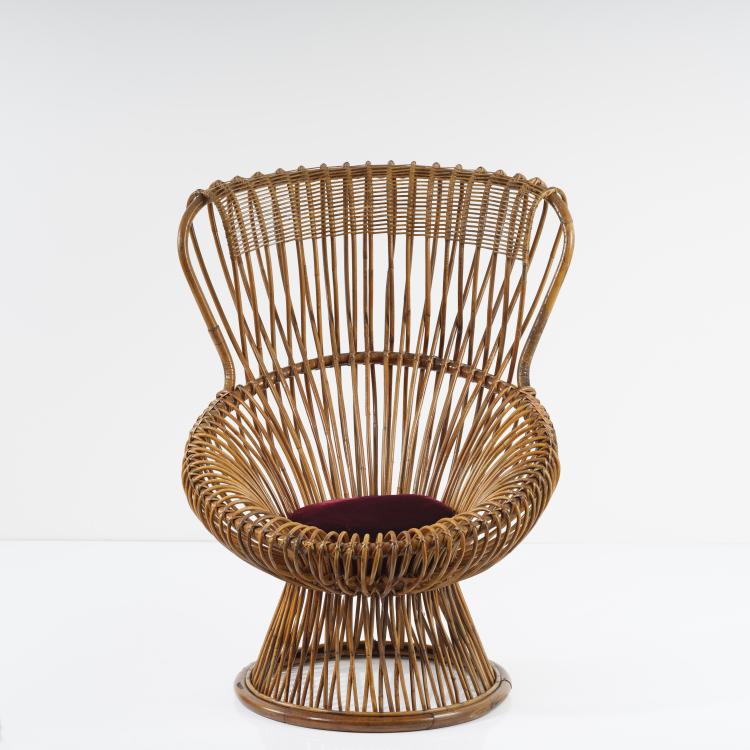 Bild 7 zu Objekt, 'Margherita' wicker chair, 1951, Franco Albini, Bonacina, Vittorio & C., Como, 158A 26