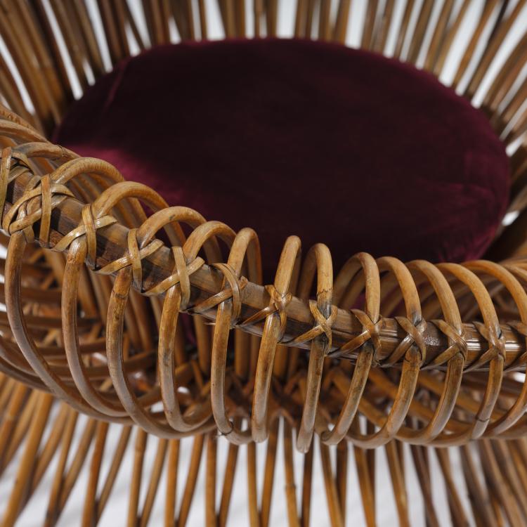 Bild 9 zu Objekt, 'Margherita' wicker chair, 1951, Franco Albini, Bonacina, Vittorio & C., Como, 158A 26