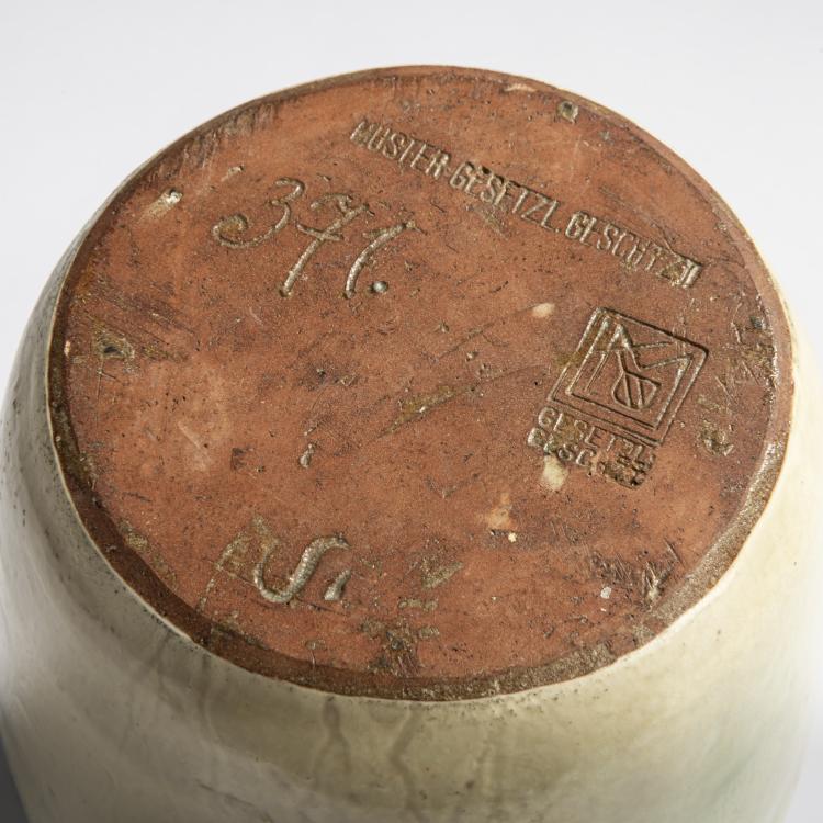 Bild 4 zu Objekt, 'Gold-Mosaik' vase, c. 1906, Max Laeuger, Laeuger, Max, 156C 607