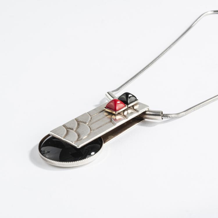 Bild 1 zu Objekt, Art D&eacute;co Halsschmuck, um 1930, Pforzheim, 156C 489