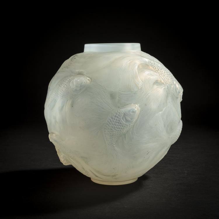 Bild 1 zu Objekt, 'Formose' vase, 1924, Ren&eacute; Lalique, Lalique, Ren&eacute;, Wingen-sur-Moder, 156A 23
