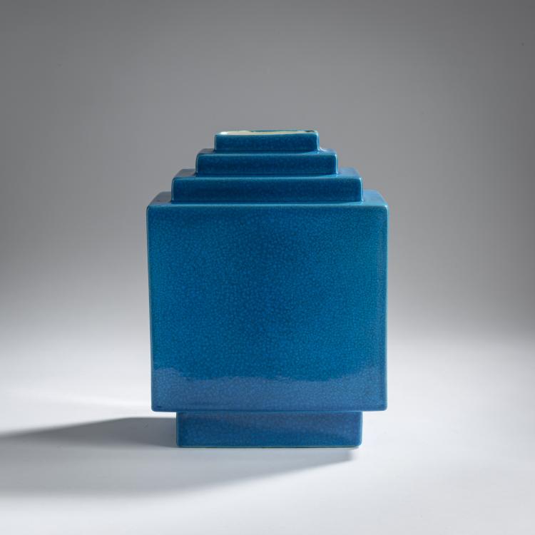 Hauptbild zu Objekt, Vase, c. 1925, Boch Fr&egrave;res, La Louvi&egrave;re, 156C 588