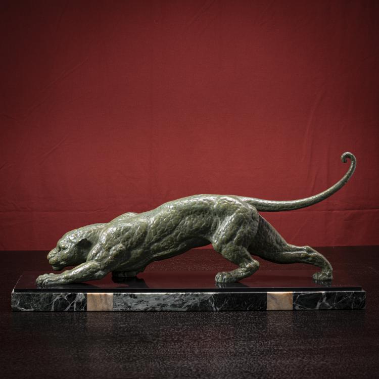 Bild 1 zu Objekt, Panther, c. 1925, Dem&egrave;tre H. Chiparus, 156C 341