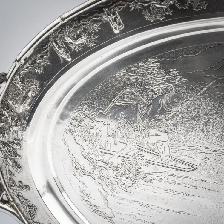 Bild 1 zu Objekt, Tray, c. 1900, China, 156C 414