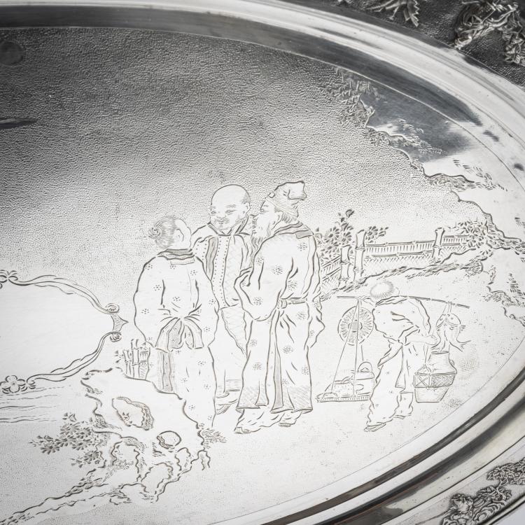 Bild 2 zu Objekt, Tray, c. 1900, China, 156C 414