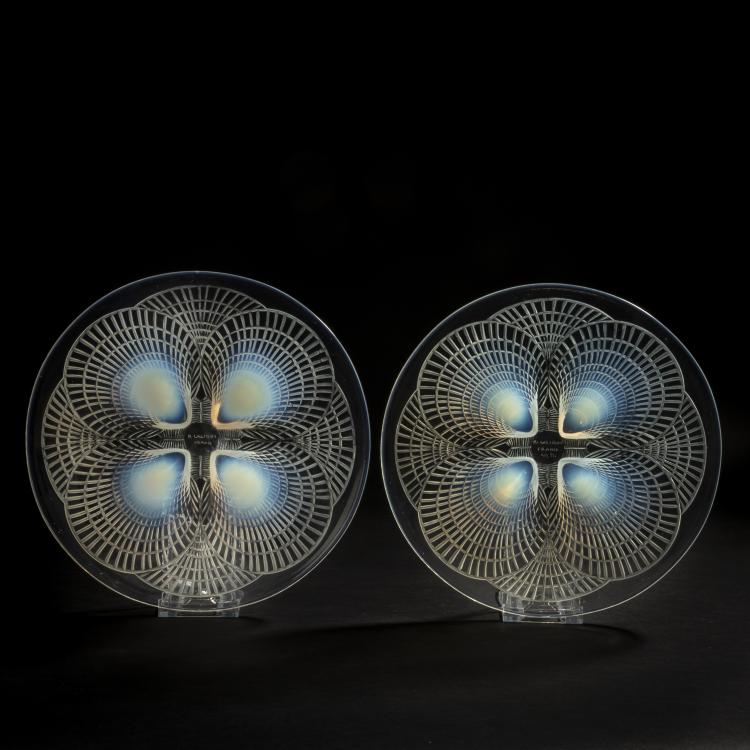 Bild 2 zu Objekt, Two plates 'Coquilles N&deg; 3', 1924, Ren&eacute; Lalique, Lalique, Ren&eacute;, Wingen-sur-Moder, 156A 24