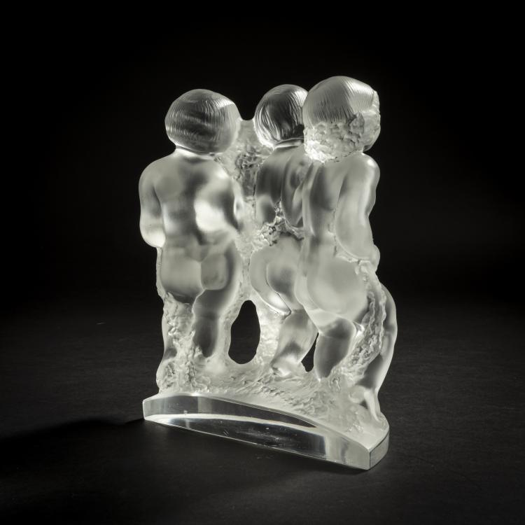 Bild 3 zu Objekt, 'Cherubs', 1980er Jahre, Lalique, Wingen-sur-Moder, 156A 69