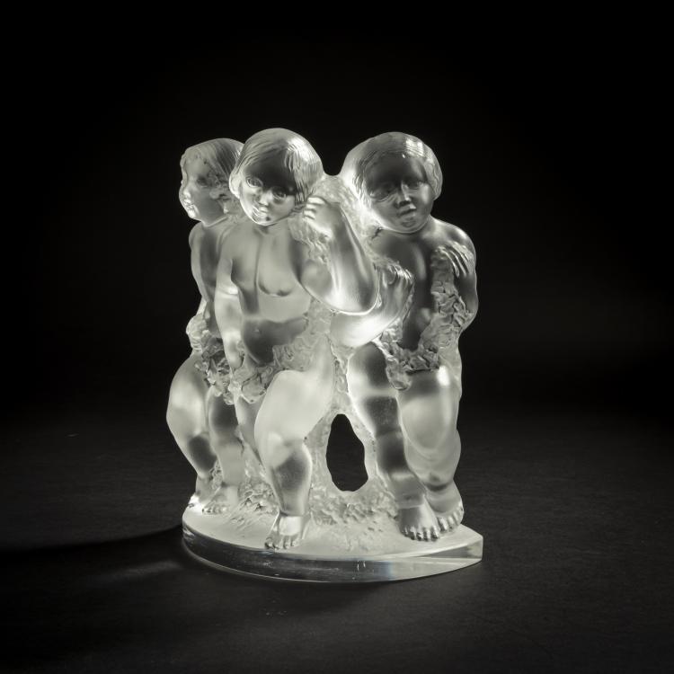 Bild 5 zu Objekt, 'Cherubs', 1980er Jahre, Lalique, Wingen-sur-Moder, 156A 69
