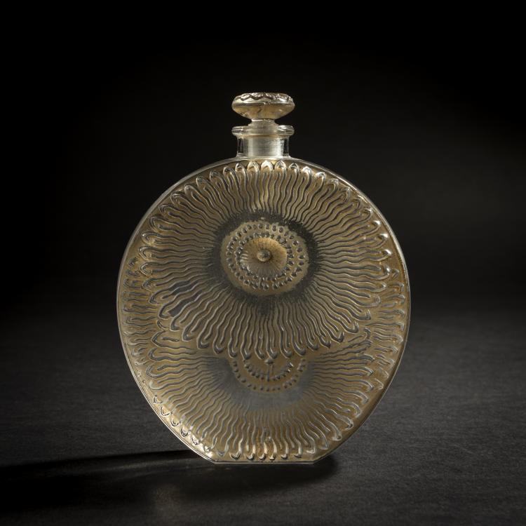 Hauptbild zu Objekt, Flakon 'Pavots d'argent' f&uuml;r Roger & Gallet, 1926, Ren&eacute; Lalique, Lalique, Ren&eacute;, Wingen-sur-Moder, 156A 36