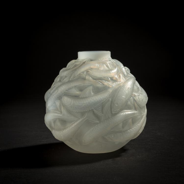 Hauptbild zu Objekt, 'Ol&eacute;ron' vase, 1927, Ren&eacute; Lalique, Lalique, Ren&eacute;, Wingen-sur-Moder, 156A 40
