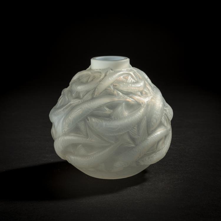 Bild 1 zu Objekt, 'Ol&eacute;ron' vase, 1927, Ren&eacute; Lalique, Lalique, Ren&eacute;, Wingen-sur-Moder, 156A 40