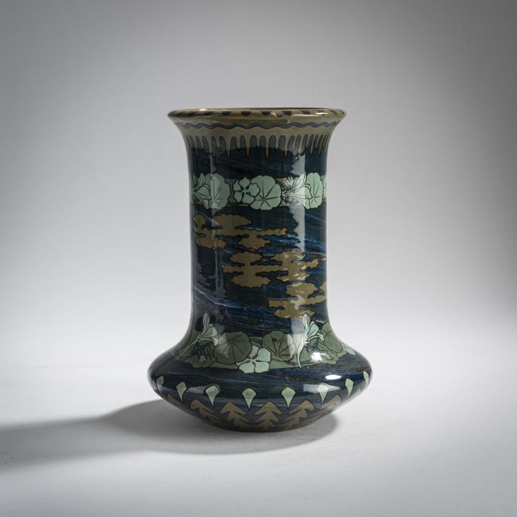 Hauptbild zu Objekt, Vase, 1900, Villeroy & Boch, Mettlach, 156C 634
