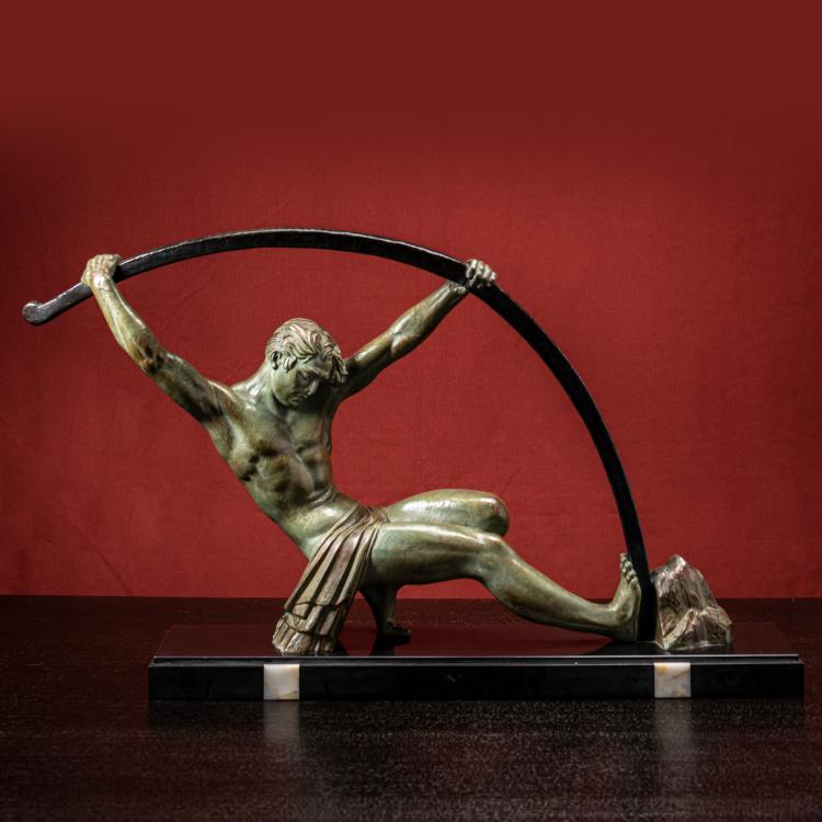 Hauptbild zu Objekt, 'L'age du Bronze', um 1928, Dem&egrave;tre H. Chiparus, 156C 342