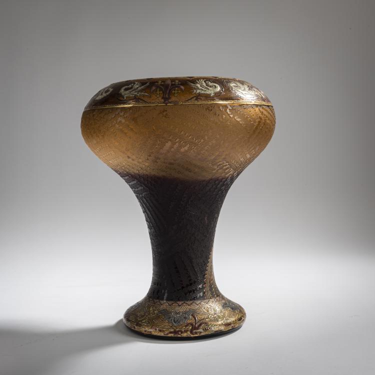 Bild 2 zu Objekt, 'Lampe Arabe' - 'Le Jour' vase, 1892, Antonin Daum,Jacques Gruber, Daum Fr&egrave;res, Nancy, 156B 90