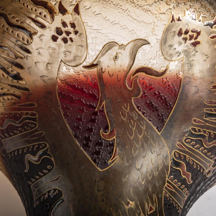 Bild 6 zu Objekt, 'Lampe Arabe' - 'Le Jour' vase, 1892, Antonin Daum,Jacques Gruber, Daum Fr&egrave;res, Nancy, 156B 90