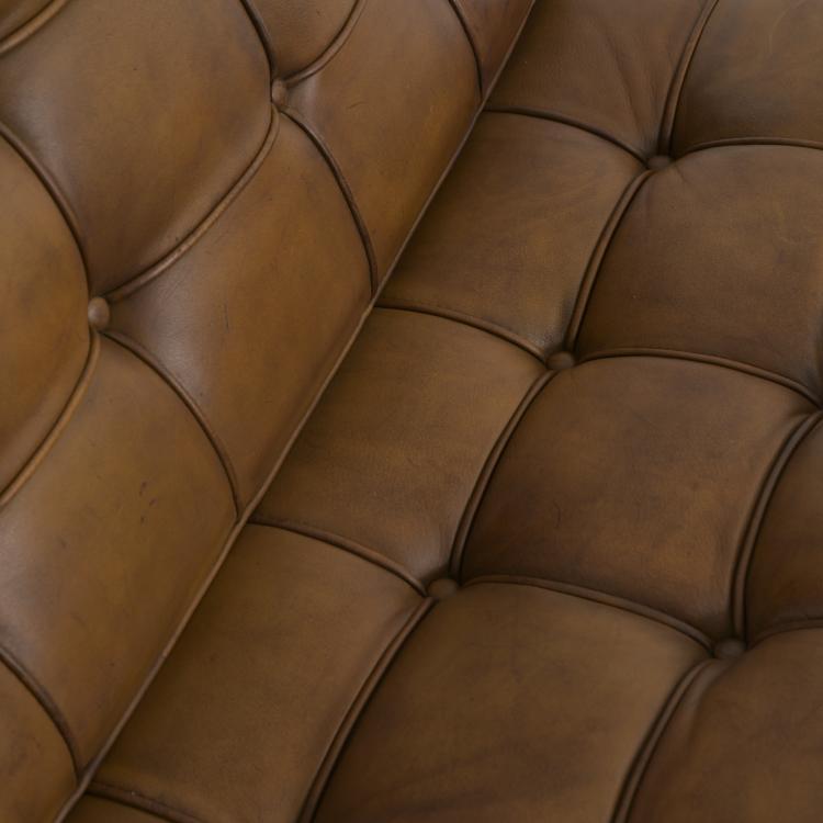 Bild 10 zu Objekt, 'Barcelona chair' with ottoman, 1929, Ludwig Mies van der Rohe, Knoll International, New York, 157A 28